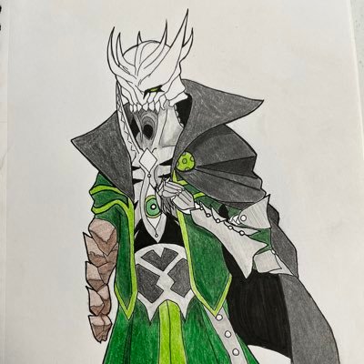 VeronStross's profile picture. Came to share art, memes, & whatnot. Mostly into traditional art. Also like some AD&D2E.