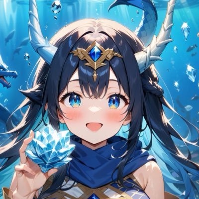 Bluedragon_ai's profile picture. AIイラスト垢です！青髪の龍娘をメインでやらさせていただきます⛄️AIイラストレーターさんはフォローします✨良ければフォロバお願いします🙏変な垢はブロックさせていただきます❌青色系のイベントは定期的に参加させて頂きます🌊🐉お師匠様➡️@placibo310 お姉ちゃん➡️@Arice_Interface