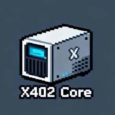 X402Core's profile picture. x402 Core — Fast, stable, low-friction payments on Bsc. Mint miners, mine fair, scale smart.

0x58fd2029a80e2ac034c89e381bbbf15f3f73a6cd