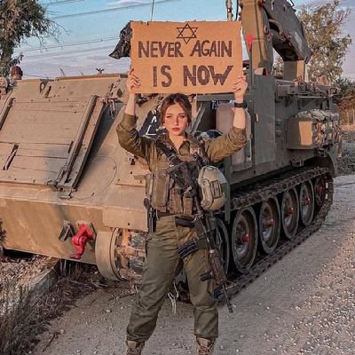 AnnieYu699943's profile picture. Israeli Defense Forces Strength, Honor, Duty Serving proudly defender of Israel. Fighting not for glory, but for the safety and peace of our homeland. 🇮🇱🕊️