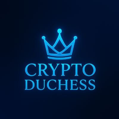0xcryptoduchess's profile picture. Exploring the future of finance and innovation on-chain  | Web3 advocate | Empowering others through crypto education & community

https://t.co/WFYmovGWkO
