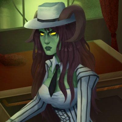 MultiSylvie's profile picture. 26 She/They 
 The Demon Lady who loves Clowns, Yu-Gi-Oh, Steampunk,Pokemon, myths, Cyberpunk, the Hellaverse
Pfp: oneblueimp  & Banner: hopelessbluebird