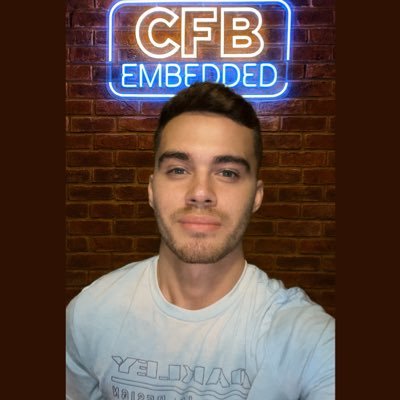 CFBembedded's profile picture. Primarily on TikTok with 2500+ followers. Trying to break into the CFB scene on X! 🏈