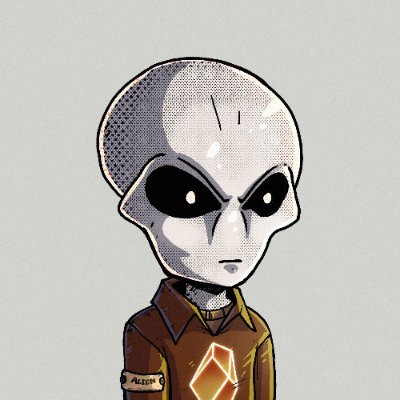 alienisback11's profile picture. Web3 believer 🚀
Airdrop enjoyer | Full-time degen
Making it (on-chain) or rugging trying 🪂