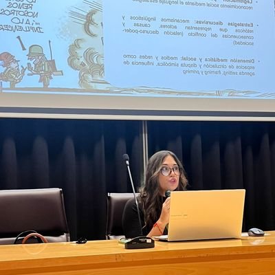 alamo_beln_herr's profile picture. 📍Granada
⏳👩🏽‍💻 PhD
🎓 Politóloga
🎓 Máster Culturas Árabe y Hebrea
🎓 Máster Pensamiento Estratégico y Seguridad Glob