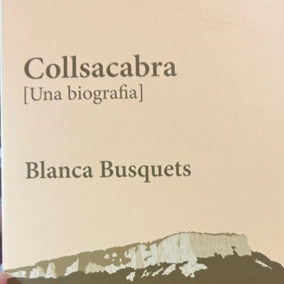 blancabusquets's profile picture. Escriptora. Últim llibre: “Collsacabra (una biografia)Sempre de Cantoni (gròs)