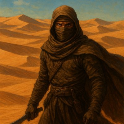 DuneRpg's profile picture. Cooperative writing (Roleplay) based on Frank Herbert's Dune 

Discord: https://t.co/ebj1S7ilkc  
Website: https://t.co/gHgSXET644