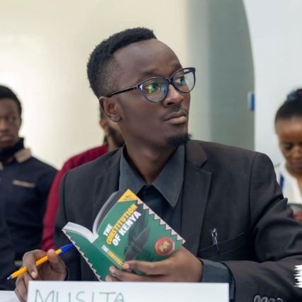 musita_dennis's profile picture. Student Leader at The University of Nairobi |•President Africa for SDGs University of Nairobi •|Political science and communication •