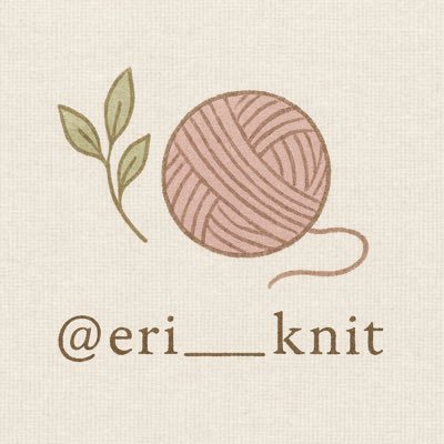 eri____knit's profile picture. 編み物/フェルト/刺繍/ハンドメイド/ベビーグッズ 2025.09👧🎀 育休中 編み友がほしいです！無言フォロー失礼します Instagram➡️ https://t.co/URiWEpBvUJ
