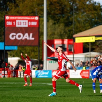 ScottyMalone28's profile picture. CRAWLEY TOWN ⚽️