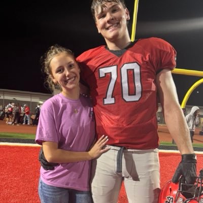 MaxMerrill17's profile picture. 6’6 | 250 | OL | Shot-put | 3.98 GPA | maxmerrill111@gmail.com | Linn-Mar High School ‘27