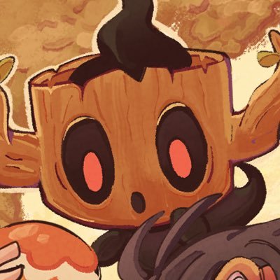 pokepuffcafe's profile picture. yumeship / general oc + interests account | 🎃🪻8/4/24 💜🧡 | pfp/banner by dinolixe !