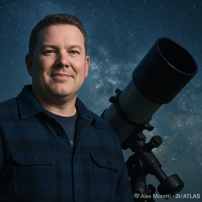 AlexMorett51103's profile picture. Art & astronomy, reimagined.
Digital compositions derived from public astronomical data, upscaled and enhanced with AI
الفن المستوحى من الفضاء والذكاء الاصطناعي