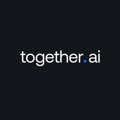 togethercompute's profile picture. Together AI is the AI Native Cloud — purpose-built for developing and scaling AI native apps.