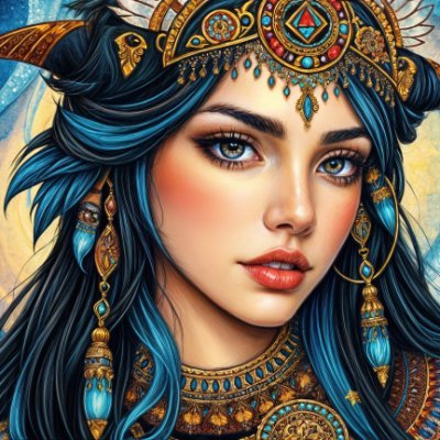 nymundra's profile picture. 🌟 🌰 Pleiadian starseed 🐉 from Merope  🧚‍♀️ 💙
🍄 A curious, enigmatic, heart-centered kaleidoscope 💚
❌ DMs: Be ORIGINAL or lose your DM privileges. ❌