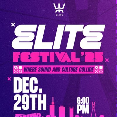 elitefestival25's profile picture. Elite Festival: Sounds of Tomorrow. Dec 29.📍Lagos Nigeria. Powered by: Elite hq