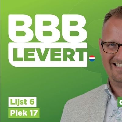 ErikdH1985's profile picture. 40 jaar, algemeen econoom.
                                           Kandidaat Tweede Kamerlid  BBB #17
            Heemraad Waterschap Vallei&Veluwe.
