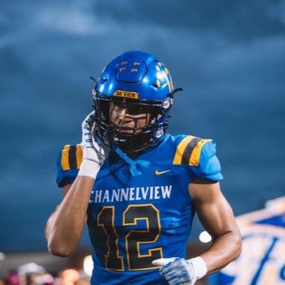 Vanderbilt12_D's profile picture. 📍Channelview High School |#1️⃣2️⃣| 🎓Class of 2027 | 🧤WR| 📏6'1 | ⚖️190 | 🆔 NCAA ID # 2510740174 | 📧Email: davion.vanderbilt@icloud.com | HC: Averion Hurts