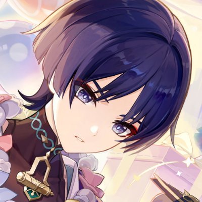 furinadore's profile picture. loving  #散兵  forever  ☂️( ♡ ´ ⩊ ')  i  💗  @jvstflower  /p  !  !