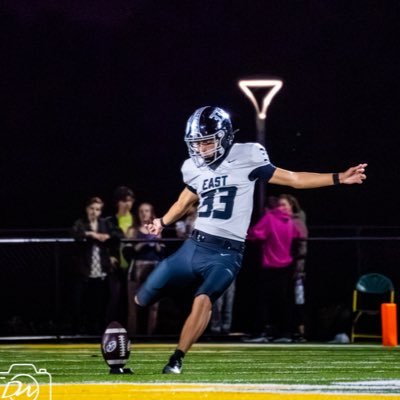 ajfitzstephens's profile picture. C/O 2028 | @LakotaEastFB | 5’10 160 | K/P | 3.6 GPA | Football, Soccer | ajfitzstephens1@gmail.com | Trained by @CoachGantz
