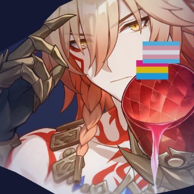 RoadhogKisser's profile picture. ☆ Hi! I'm IrisDraws!!
☆ 19 years old || Black || LGBTQ
☆ PROSHIPPERS/MINORS DNI
☆ Bigender
☆ Overwatch/Hsr Player