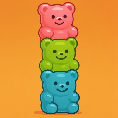 0xGUMMII's profile picture. Sweet, stackable, and slightly squishy. Powered by sugar and Solana.