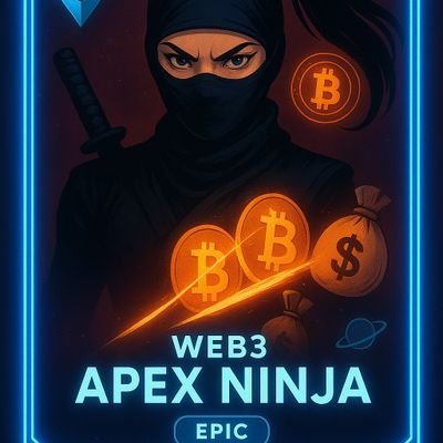 Apex_NinjaX's profile picture. Web-3 Ninja💪💪🤑🤑
AI GENERALIST💯💯