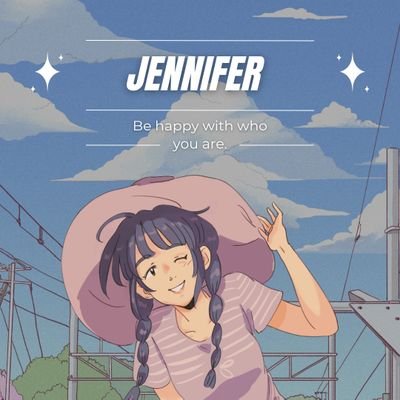 Jenni_Vtuber0's profile picture. Be happy with who you are 🙈❤️