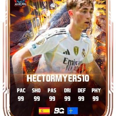 Hectormyers109's profile picture. Exjugador de Inter de Veguin Esports, Celtic de Prao  Zafra United ,Cryzen Gamming y Algeciras eSports 
DFC jugando en @ShivaeSports_