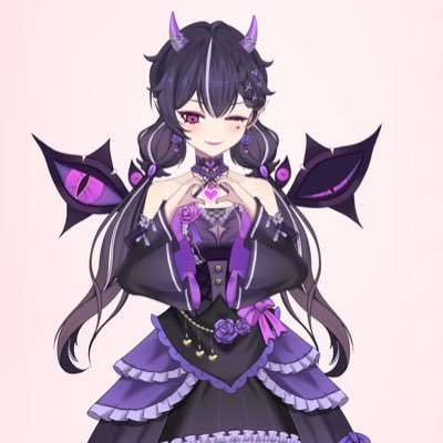 blackrazzyberry's profile picture. Demon girl vtuber~ Here to create, chat and vibe and maybe steal your soul! Affiliate Anniversary: October 26 2025!! Model 🎨: 从小就能吃_from Bilibili