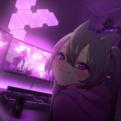 Abyshino's profile picture. underneath some neon lights 🎆