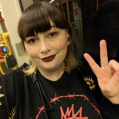 laenij's profile picture. 💜 everything is lit except my serotonin
☂️
she/they
🔮
 victory / arsenal / hawthorn 
😈
fandom old / gamer / bandom
💜