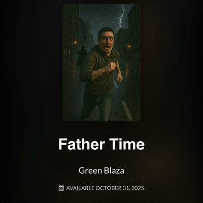 greenblaza's profile picture. 15 yrs off the mic. 3 kids. 300+ unreleased ‘02-‘09 tracks. Green Blaza never died—just raised humans & reloaded. 2025 the ghost is back 👀🎤