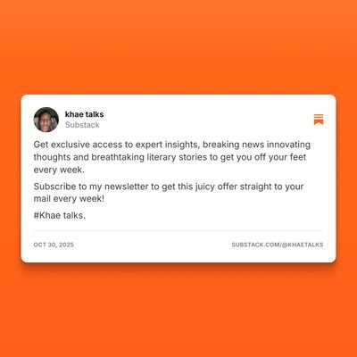 kvng_khae's profile picture. Wizkid🦅||   Rashford🧏🏿‍♂️  Creative Writer✍️GOT enthusiast!|| 🗣️ Social issues commentator 🎤 Ghost writer. E-mail:hosseinkehinde@gmail.com