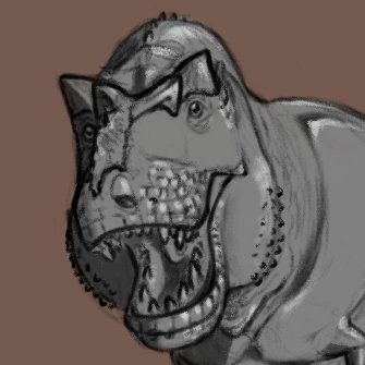 TyrannoNerd's profile picture. 21| I like to draw dinosaurs as well as play Splatoon. It's real now fuck...