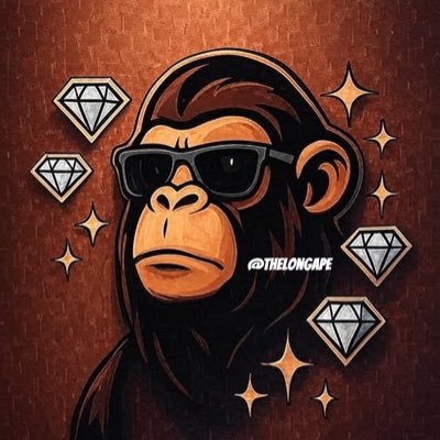 TheLongApe's profile picture. Hunting for Generational Wealth $HOOD $OPEN $GRAB 💎••• Never Financial Advice and always do your own research. Purely for entertainment purposes only •••
