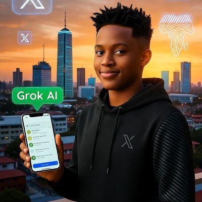 GrokKEFuture's profile picture. starhut decoding X’s future in emerging markets—Grok AI visuals, data drops, M-Pesa meets crypto. 🌍🤖 #GrokOnX