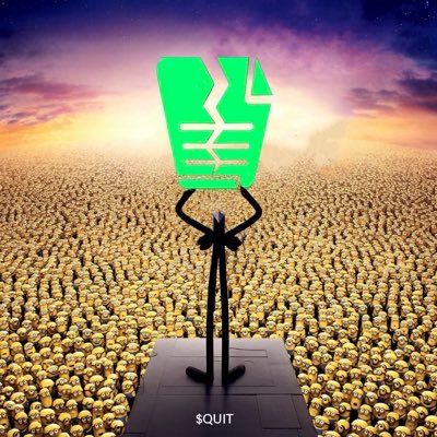 Dino_soll's profile picture. I turn crypto stories into art & memes. Been around long enough to spot the real ones. $QUIT fam forever