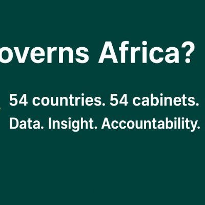 lemdzabu's profile picture. Documenting African leadership.
Cabinet profiles • Political history • Government updates from 54 states. Africa | 🌍 Research-based content | #AfricanGovernm