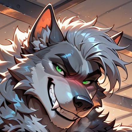 Wulf8theWolf's profile picture. Hi, name is Wulf8🐺. I'm 36years old♂️
I make #NSFW AI arts of all sorts of Furrys mix breasts, very rare characters,  Pokemon and Digimon,but canine the most.