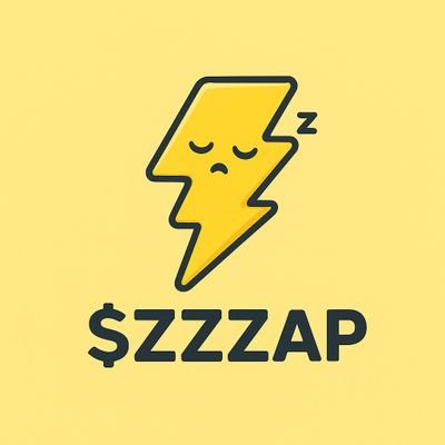 ZZZAPcoin's profile picture. $ZZZAP – The Laziest Lightning on Solana ⚡😴

While others chase pumps, we just nap our way to the moon.
$ZZZAP is the anti-grind memecoin for tired traders who