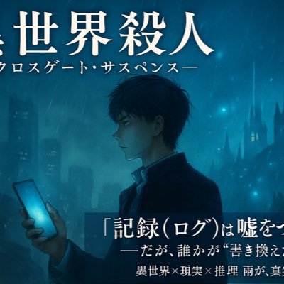 SeiryuTachibana's profile picture. サスペンス好き。小説「異世界殺人」をカクヨムやアルファポリスや小説家になろうでやってます。あと書店員。aiで曲作ったりしてます。https://t.co/PkoYcWophF