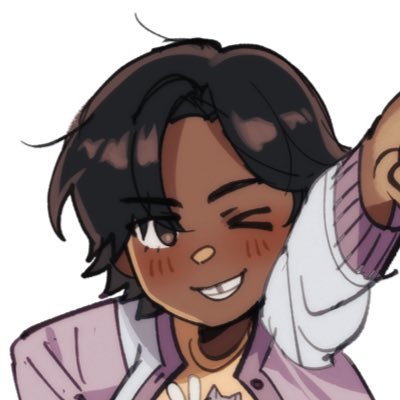 moyevka's profile picture. drawing cute girls saying silly things - pfp by @deathamaranth