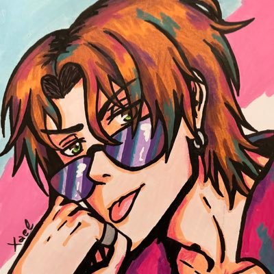 xaeltipioupiou's profile picture. Artiste illustrateur avec une addiction pour les manga anime et les jeux vidéos. il/lui 🏳️‍⚧️🏳️‍🌈