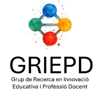 GRIEPD_UIB's profile picture. Grup de Recerca en Innovació Educativa i Professió Docent adscrit a l'@IRIEinstitut de la Universitat de les Illes Balears (UIB).