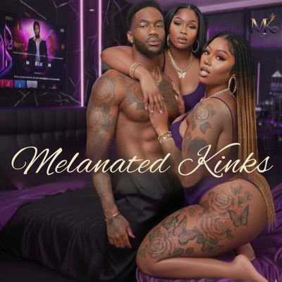 Melanatedkinks's profile picture. 🔞 NSFW | 21+ Only | Couple| I do not own the right
👑 Welcome to Melanated Kinks
Grown. Bold. Unapologetically sensual. 
we post what we like 💦