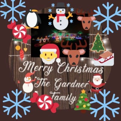 GardnerChristm1's profile picture. At Christmas we have 100,000 lights w/ Front & Backyard Walkthrough display! We also decorate some for🎄🎅🏻☃️👼🏻🦌🌴🌺🌻👻🎃🎅🏻🎄🦌🛷☃️👼🏻🇺🇸✝️ 🐣🌷🐇 ❤️☘️