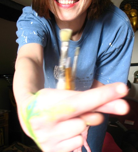 I paint, I write, I listen....but most of all...I laugh...