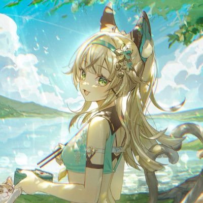 ganyaksha's profile picture. LETS GO GAMBLING !! #TOP1KIRARALOVER 🌱#genshin #wakfu & #valorant