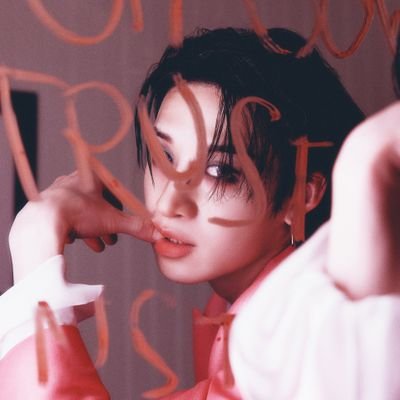 esthetichan's profile picture. personally speaking it reminds me of wolfs and stray kids bang chan